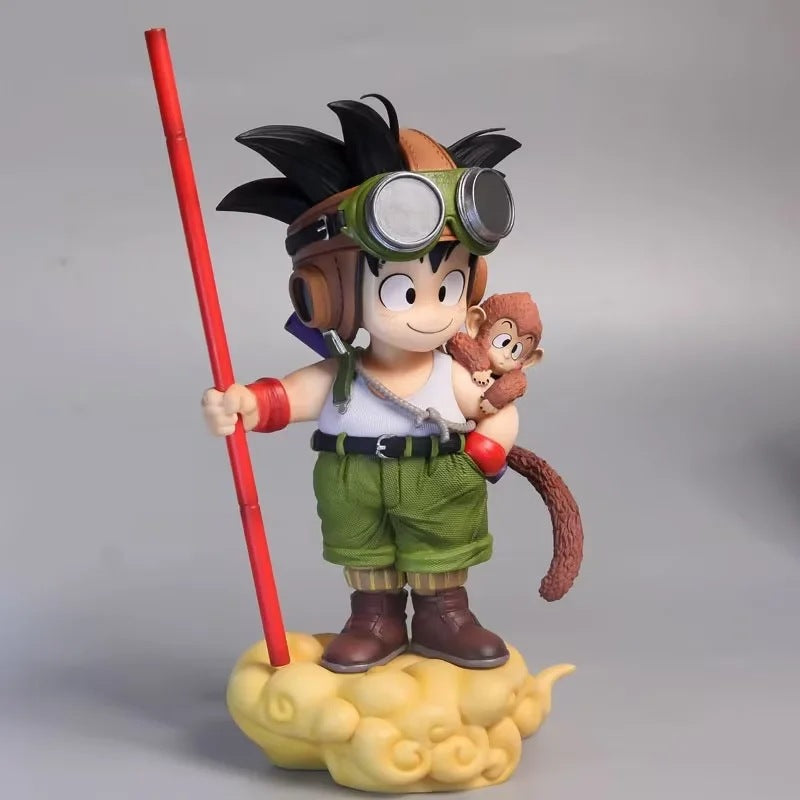 New 16cm Anime Dragon Ball Son Goku Figure With Monkey Kid Goku - Image 8