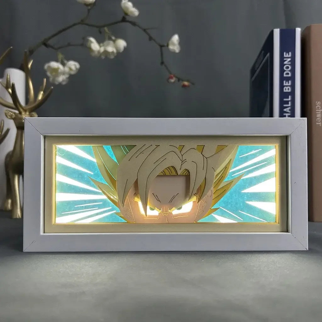 Dragon Ball Goku LED Shadow Box - Image 25