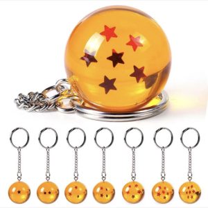 Dragon Ball Keychain 1-7 Orange