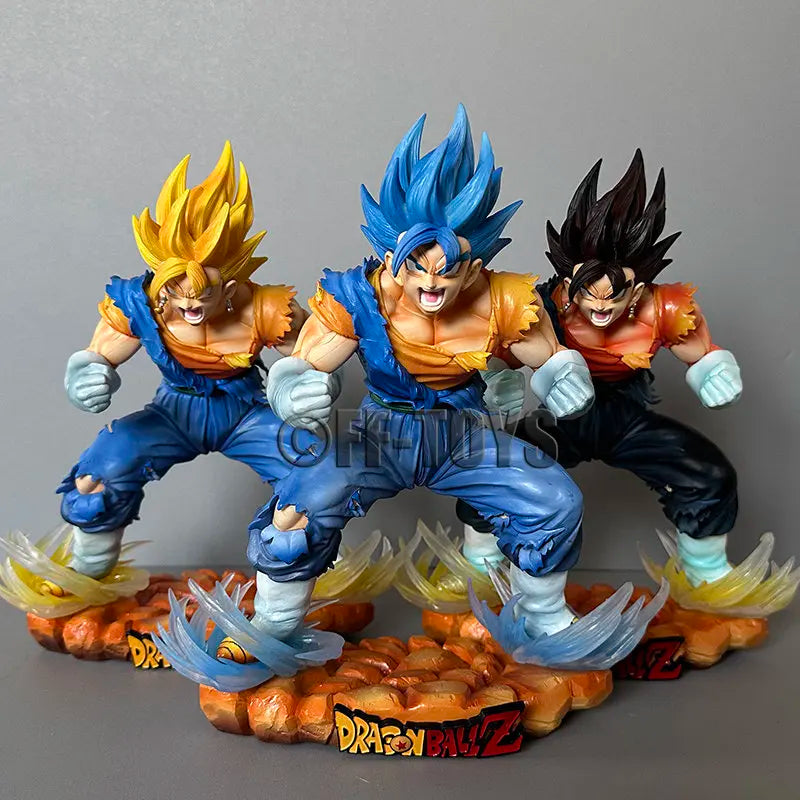 Vegetto SSJ Blue Action Figure – Dragon Ball PVC Statue for Collectors