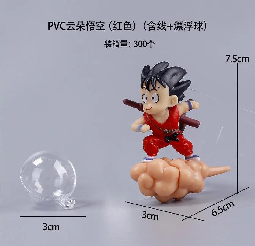 Son Goku Cloud Float Figurines – 2 Styles Aquarium Decor Accessories - Image 6