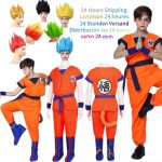 Anime Ballz Son Goku & Krillin Cosplay Costume – Kids & Adult Dragon Carnival Party Outfit