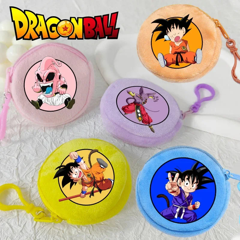 Dragon Ball Z Coin Purse Anime Goku Mini Pouch