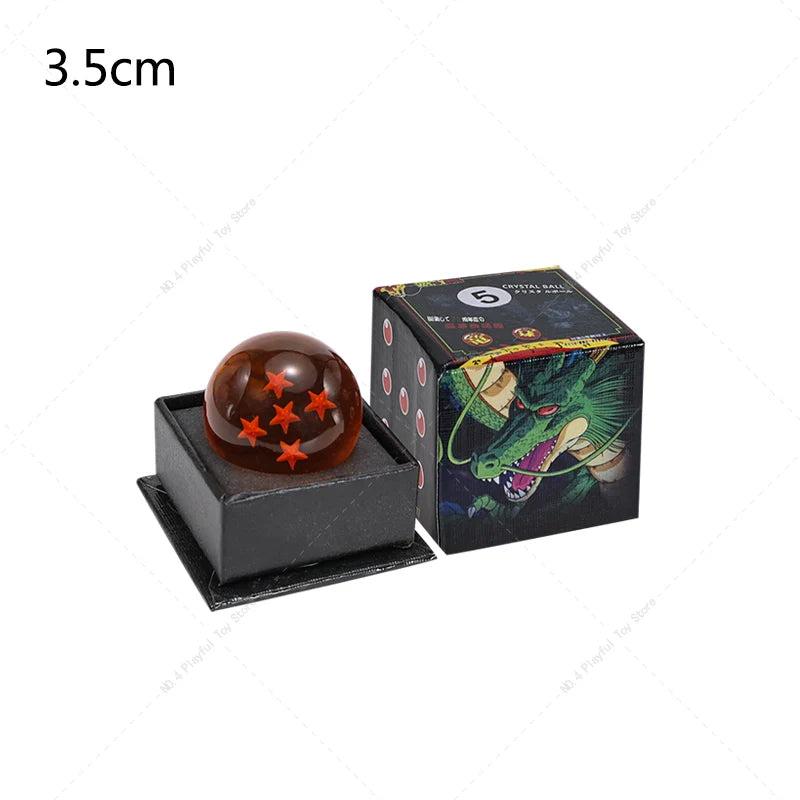 3.5/4.3/5.7CM Anime Dragon Ball – 1 to 7 Star Resin Crystal Balls - Image 21