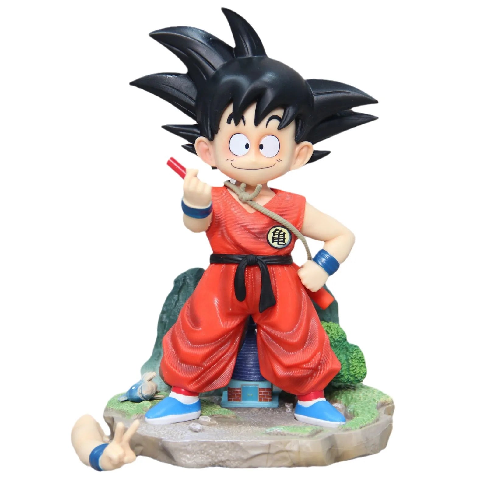 19cm Super Saiyan Goku Heart Gesture Figure - Image 6