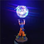 5-Style Dragon Ball Z Son Goku DIY Lamp Figures