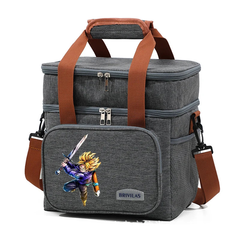Dragon Ball Lunch Bags Boys Girls Cartoon Anime Figures Lunch Box - Image 37