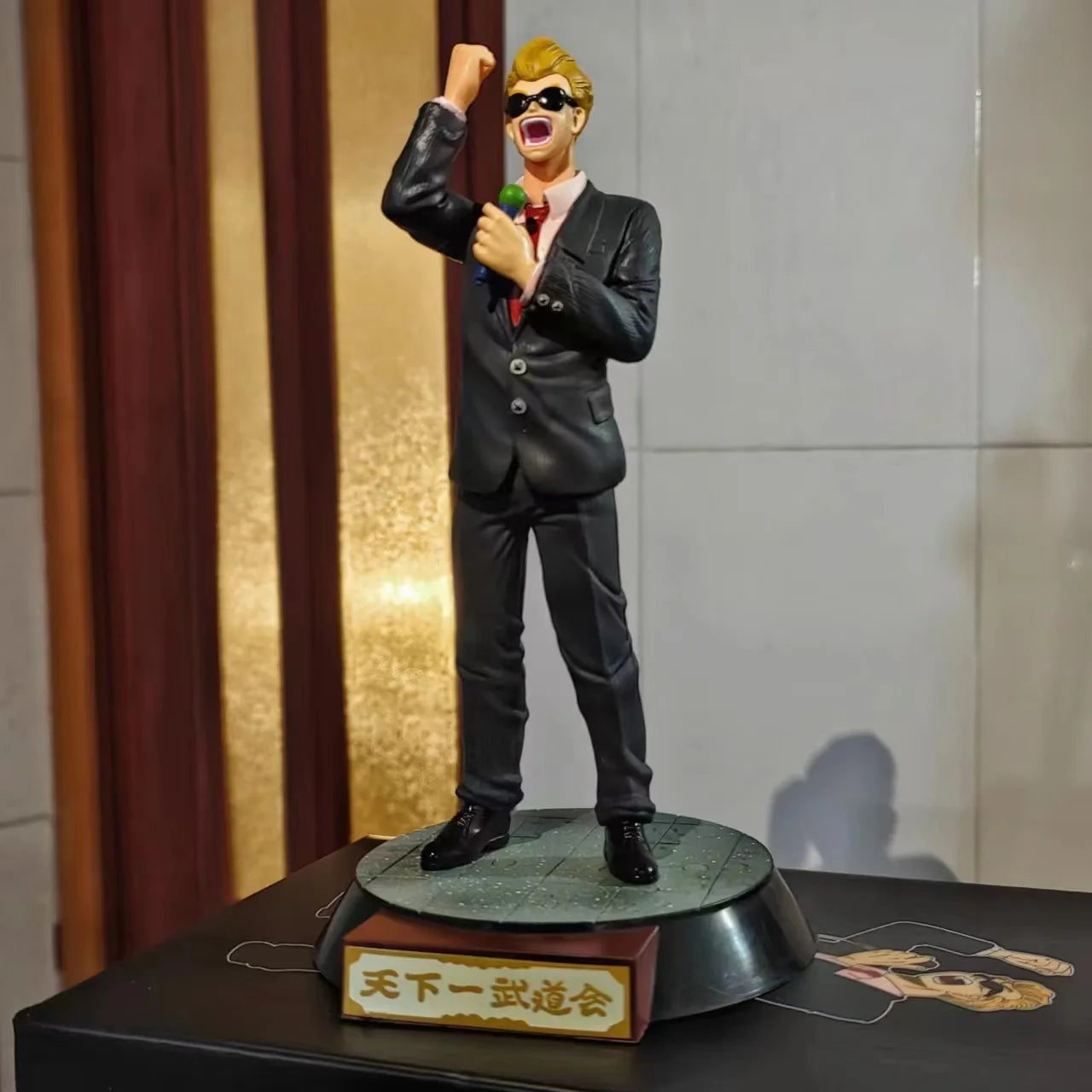 Mr. Satan (Hercule) Figure – 23cm Dragon Ball Z PVC GK Statue - Image 7