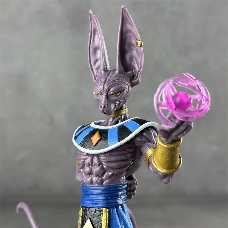 30cm Dragon Ball Z Super God of Destruction Beerus Figure - Image 12