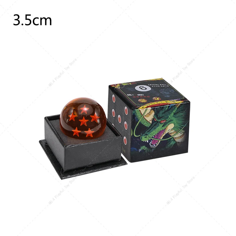 3.5/4.3/5.7CM Anime Dragon Ball – 1 to 7 Star Resin Crystal Balls - Image 15