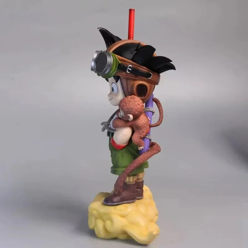 New 16cm Anime Dragon Ball Son Goku Figure With Monkey Kid Goku - Image 4
