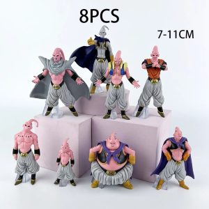 8pcs Majin Buu Figure Set – Dragon Ball Z PVC Collection