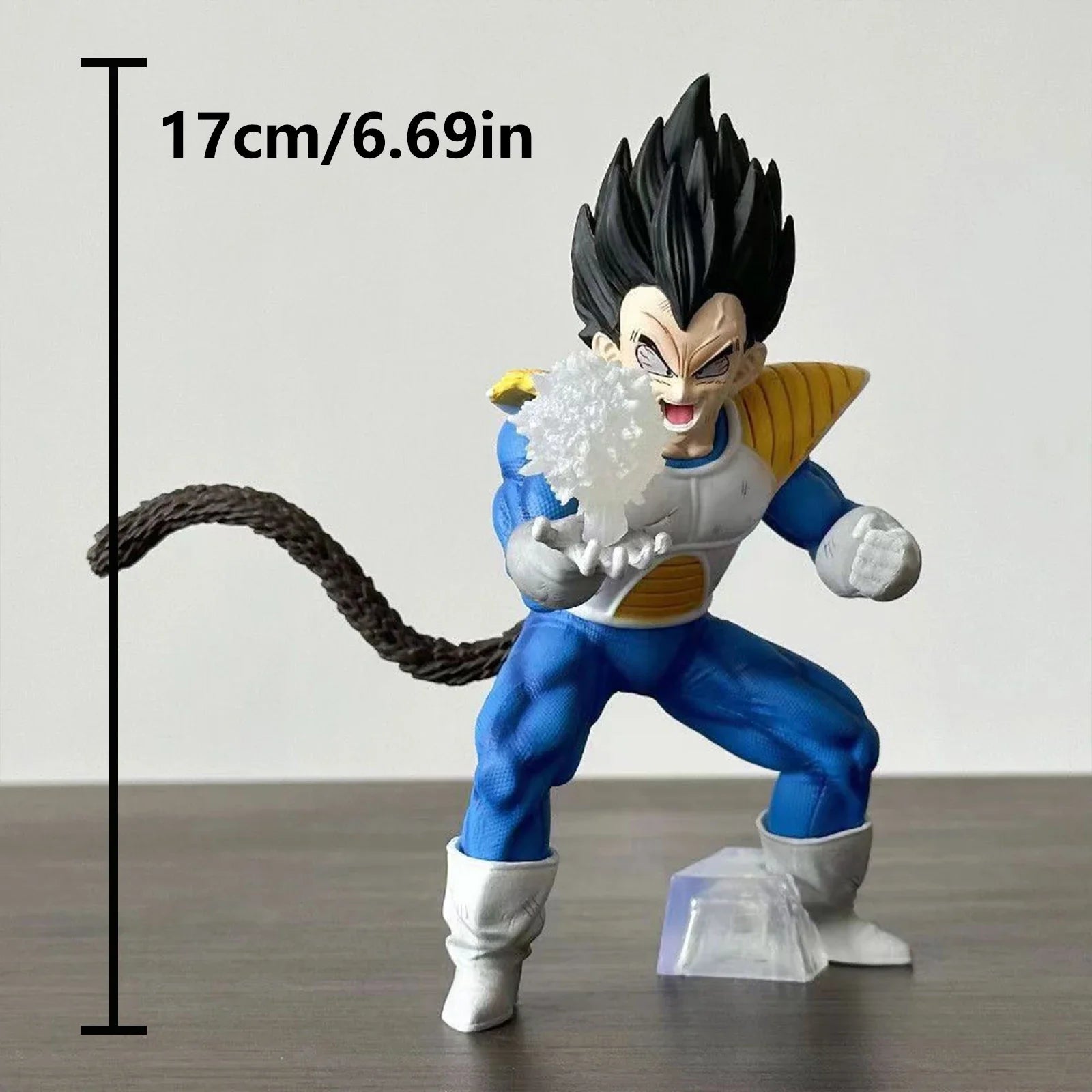 Vegeta with Artificial Moon Action Figure – Dragon Ball Z PVC Statue Collectible - Image 3