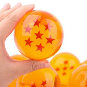 Large Dragon Ball Crystal Ball – Blue & Yellow