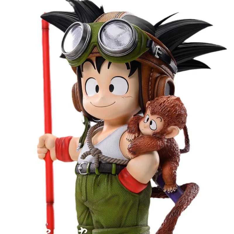 New 16cm Anime Dragon Ball Son Goku Figure With Monkey Kid Goku - Image 12