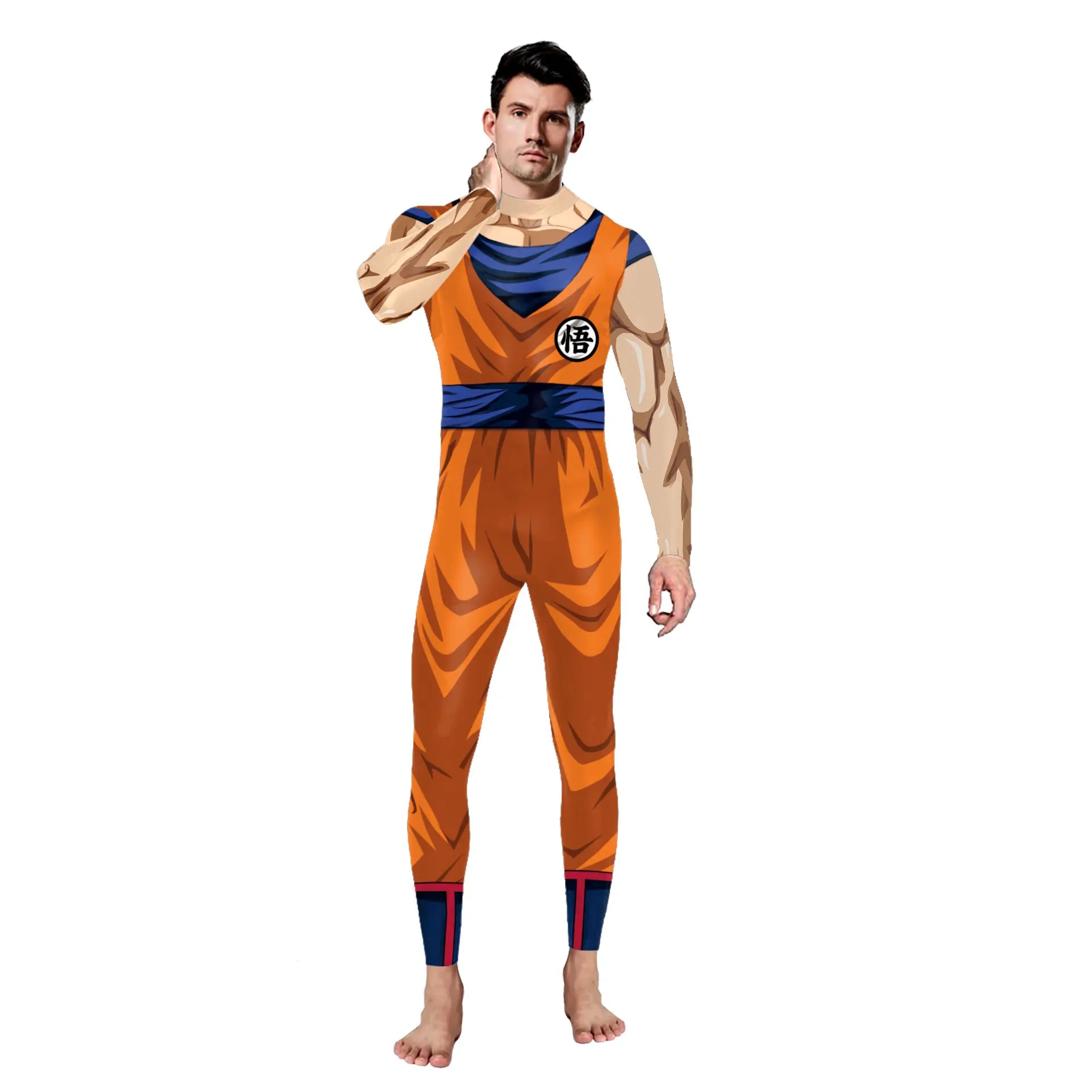 Japanese Anime Vegeta Cosplay Costume – Adult Superhero Bodysuit for Carnival & Comic Con - Image 8