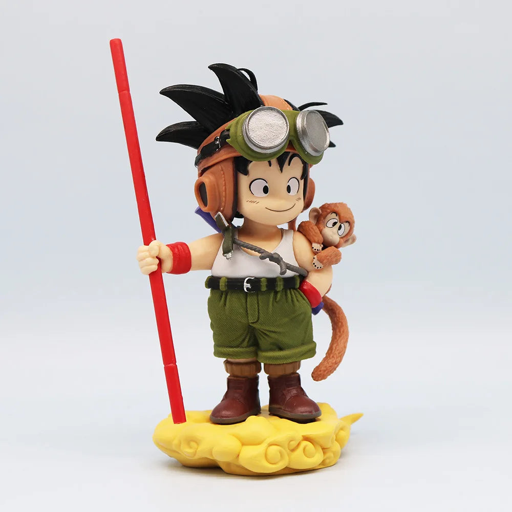 New 16cm Anime Dragon Ball Son Goku Figure With Monkey Kid Goku - Image 3