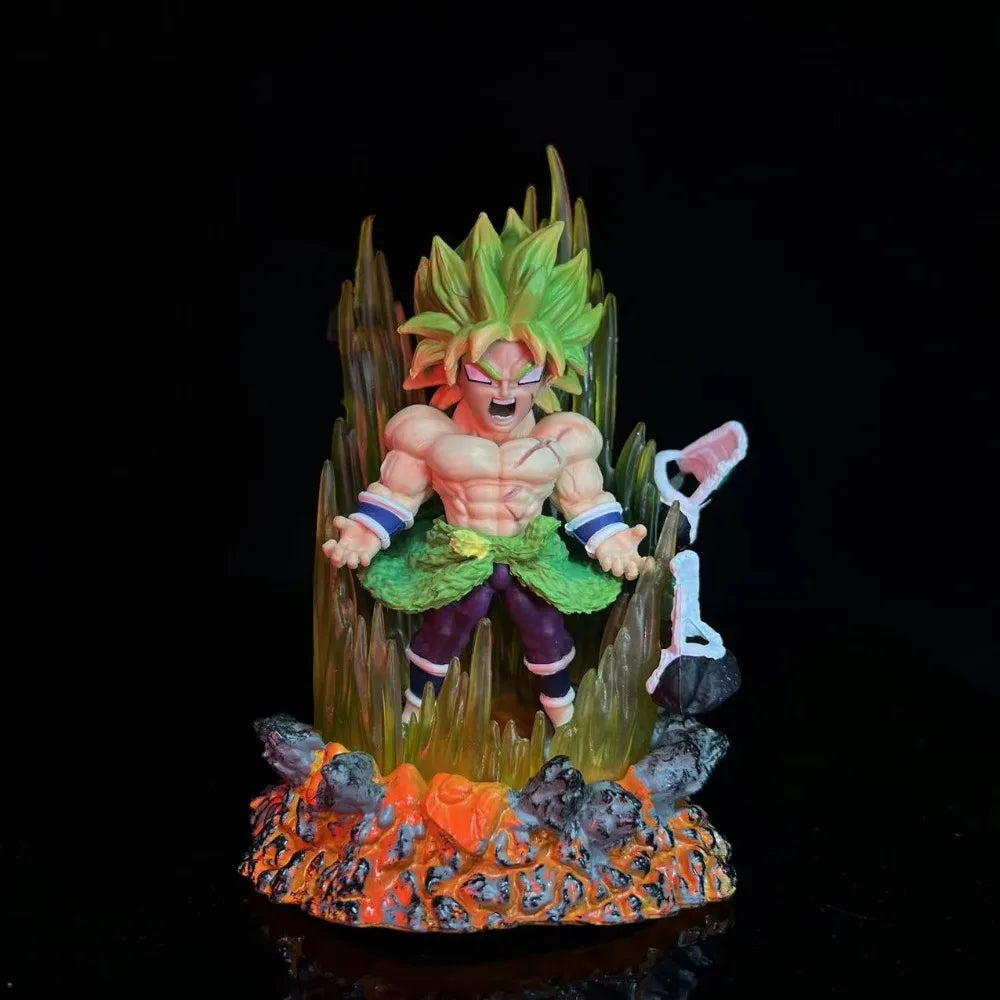 Dragon Ball Z Goku VS Broly Figure – 15cm PVC Action Statue for Collectors - Image 5