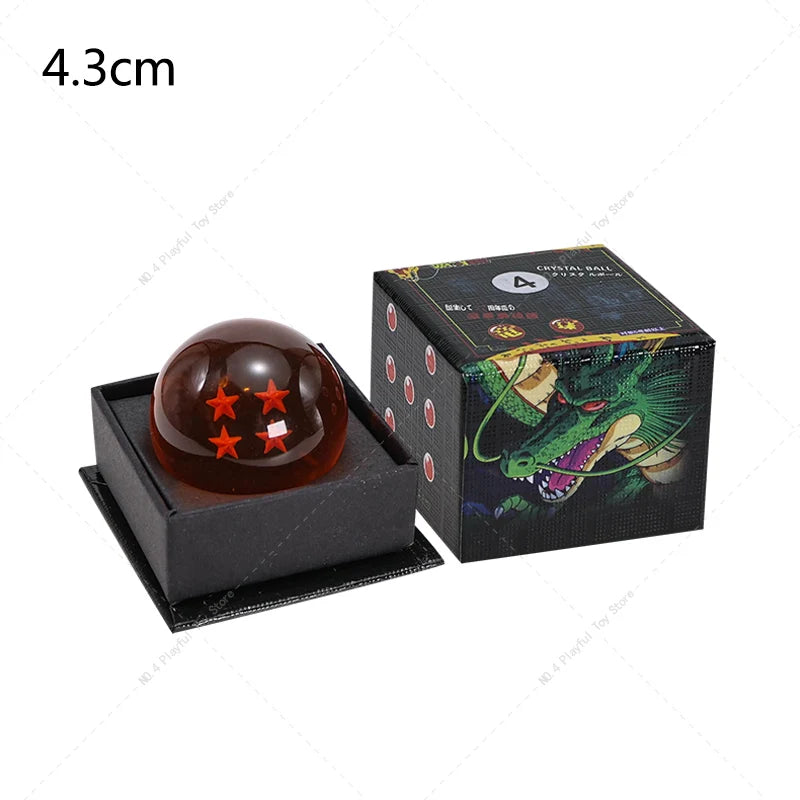 3.5/4.3/5.7CM Anime Dragon Ball – 1 to 7 Star Resin Crystal Balls - Image 25