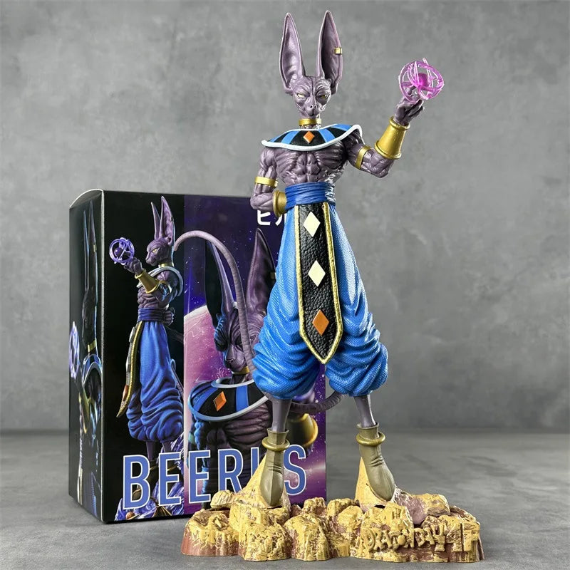 30cm Dragon Ball Z Super God of Destruction Beerus Figure - Image 16