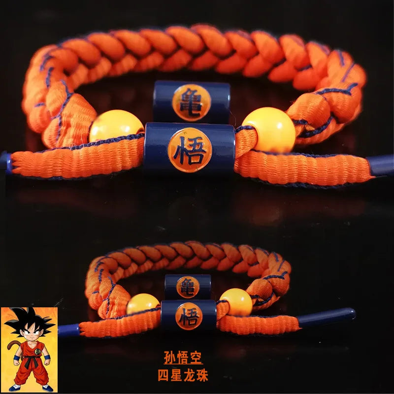 Dragon Ball Son Goku Handwoven Bracelet - Image 2